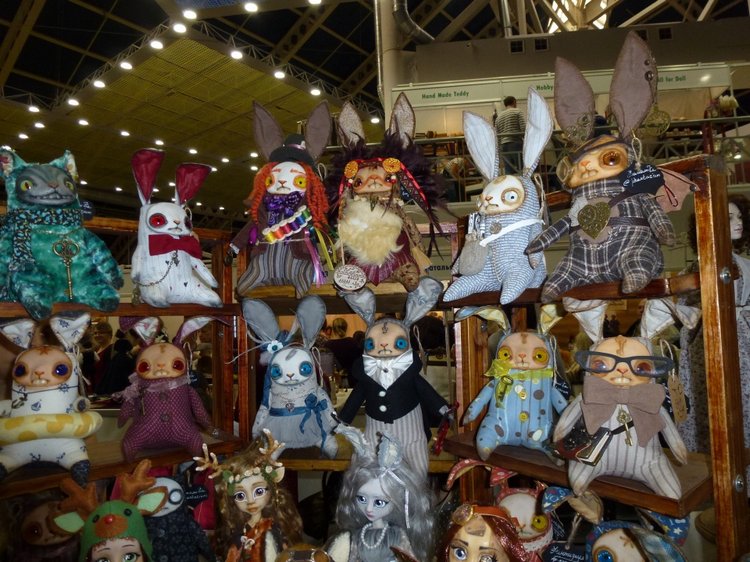 Весенний Бал Кукол на Тишинке: Куклы