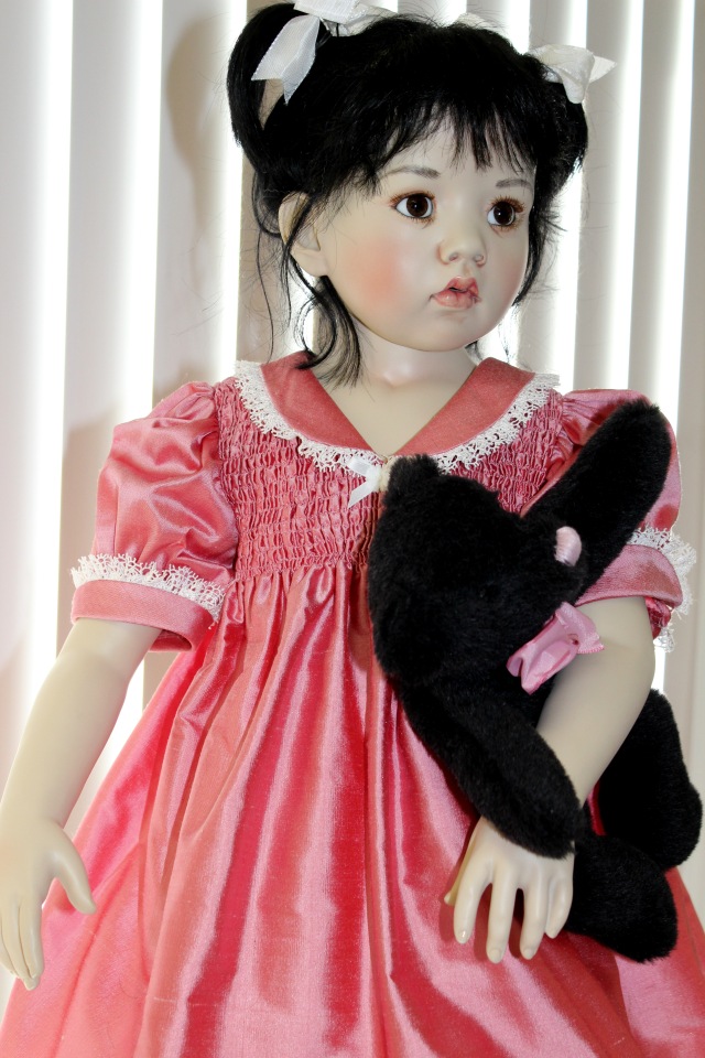 Пасхальная встреча в магазине кукол Хильдегард Гюнзел. Новая коллекция из резин 2017. Азиаточка Tian Yu (фото 8)