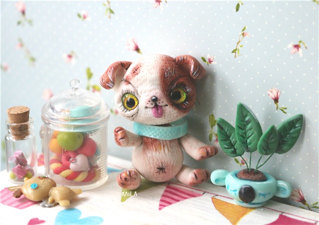 Кому еще Лучиков Добра от Милы? Авторские игрушки своими руками (фото 6)