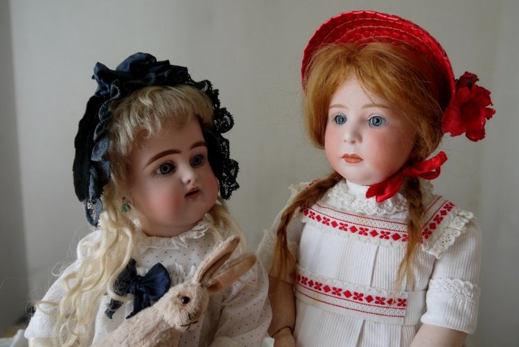 Антикварные куклы в моей коллекции