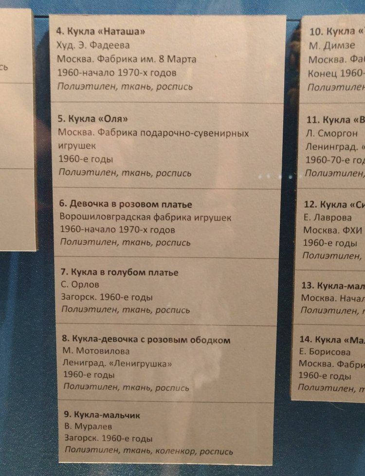 Выставка «Все лучшее – детям. Игрушки 1950–1980 годов из коллекции Сергея Романова». Часть 2