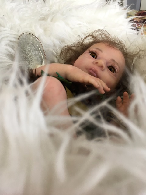 Лесной Эльфёныш,кукла-реборн Элины Кудрявцевой