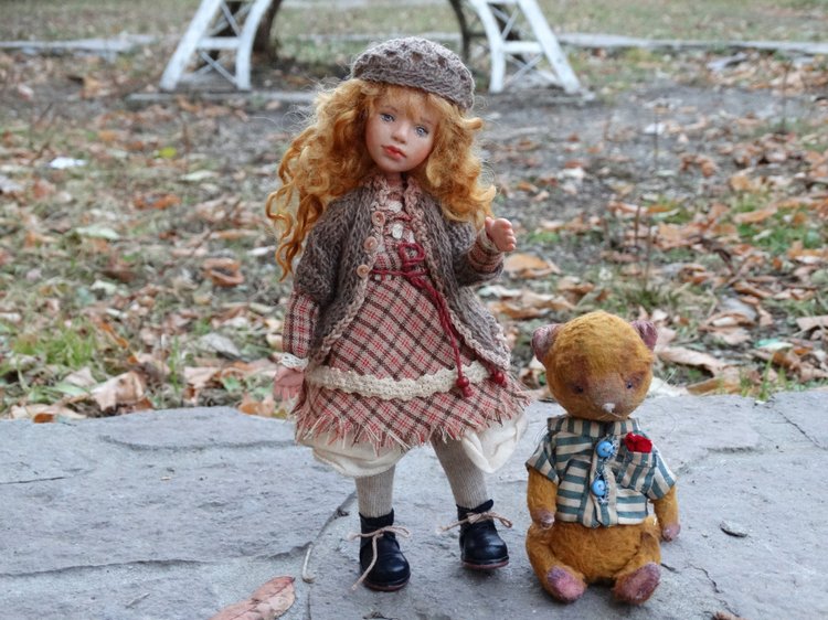 Осеннее настроение — Домашние фото авторских кукол: личные коллекции (фото 6)