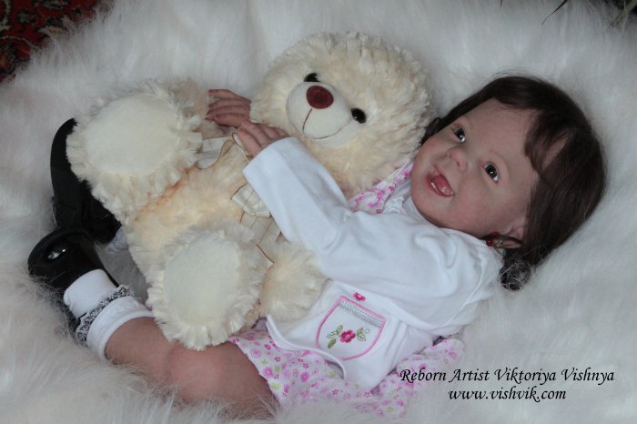 Белоснежка... Снежка.. Кукла реборн Вишни Виктории