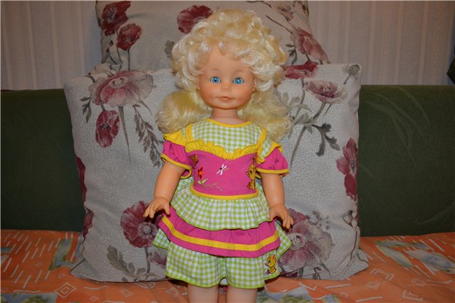 Голубоглазая красавица — Советские винтажные куклы (СССР): Ленигрушка