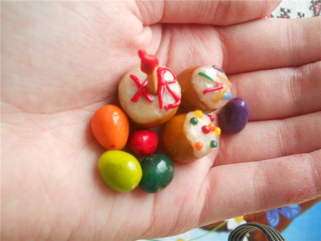 Куличи! Праздничный стол для кукол. Миниатюра