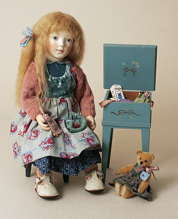 Куклы и аксессуары от супружеской пары Линн и Майкл Роше (Lynne and Michael Roche)