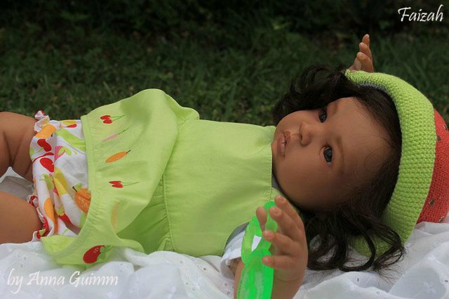 Интересная мулаточка,на основе молда шаян