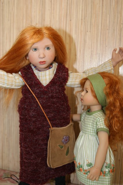 Коллекционная кукла Amelie - мое рыжее облачко