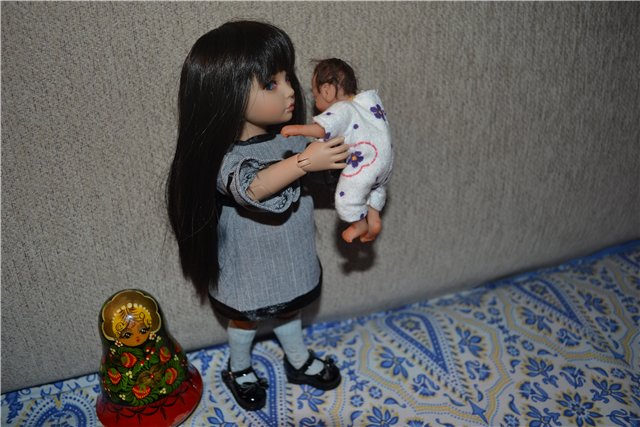 Как Татьяна и Ева примеряют новые платья. Iplehouse BJD Elin (фото 7)