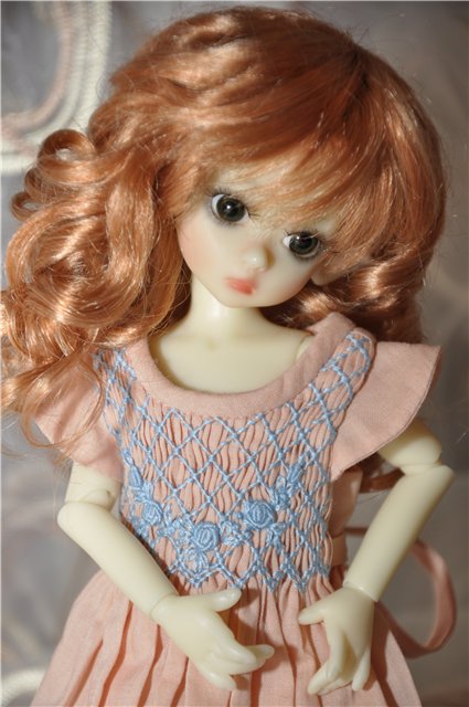 Зеленоглазое рыжее солнышко. Мой первый тиник Lillie Elf от Kaye Wiggs (фото 4)