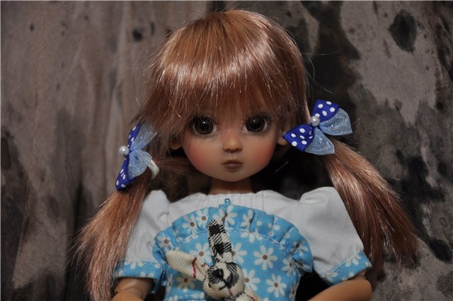 "Говорят под Новый год, что не пожелается..." - пятый тиник от Kaye Wiggs Millie fairskin у нас дома