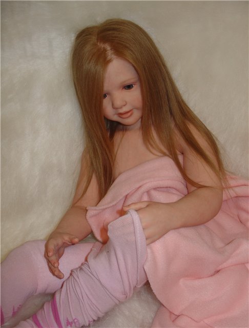 Мечтательница Ника. Кукла реборн Елены Ядриной