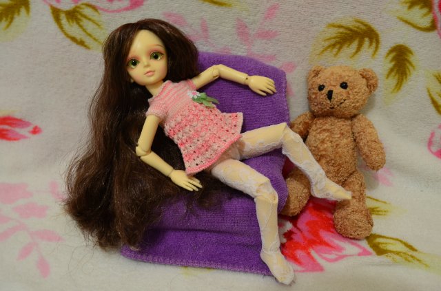 Моя первая БЖД! Малышка Оля от Fantasy Doll (фото 3)