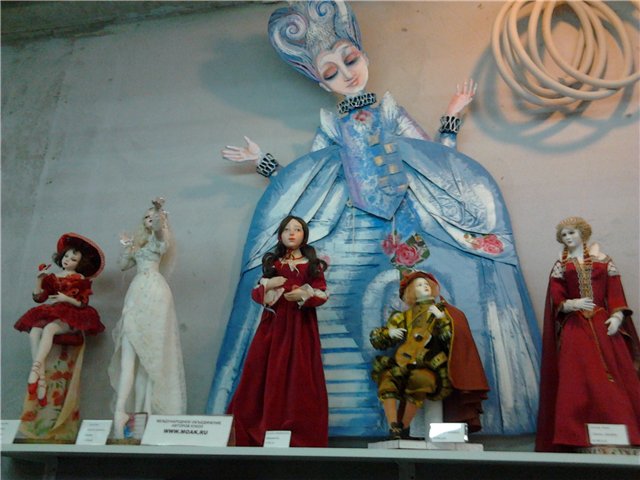 Галерея "Пространство кукол". Выставка кукол в Ветошном переулке в Москве, часть 1