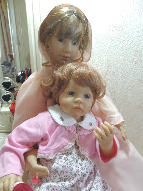 Нежная малышка Надюша от Bettine Klemm