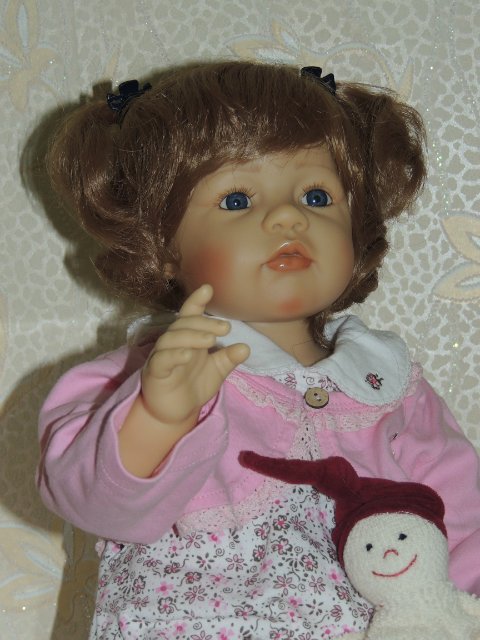 Нежная малышка Надюша от Bettine Klemm