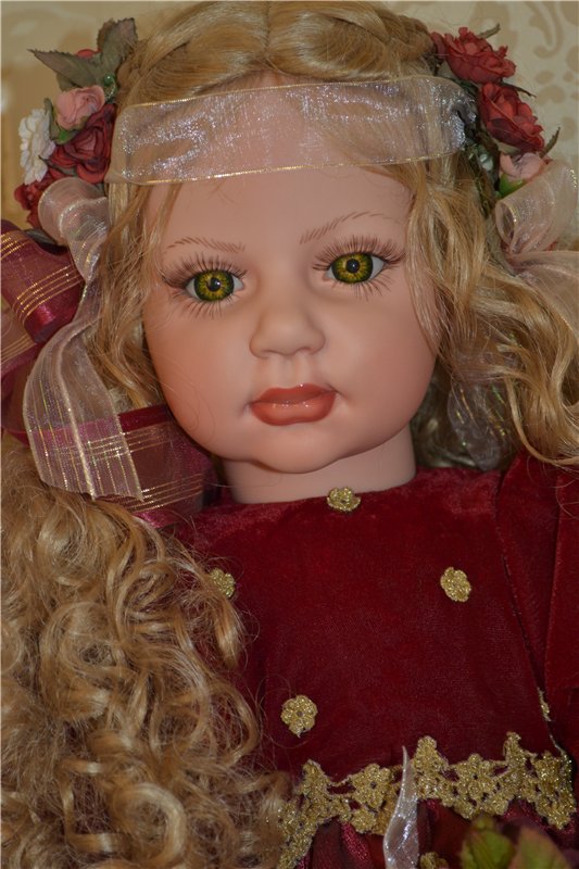 Мои первые куклы от Файзах Спанос - Молитва, Ангел и Чайная Роза (фото 3)