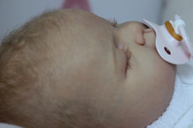 Спящая крошка НОА. Куколка реборн Виктории Вишни