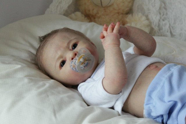 Мальчик - Медвежонок... Куколка реборн Виктории Вишни