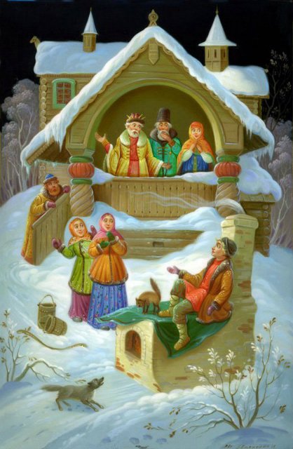 Усмотри тропинку в сказку или Здесь русский дух, здесь Русью пахнет. Федоскинская лаковая миниатюра