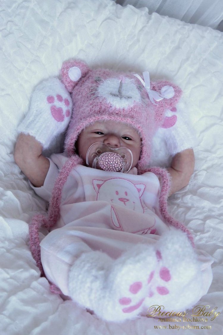 Мой маленький котёнок! Кукла реборн Анастасии Бочковой