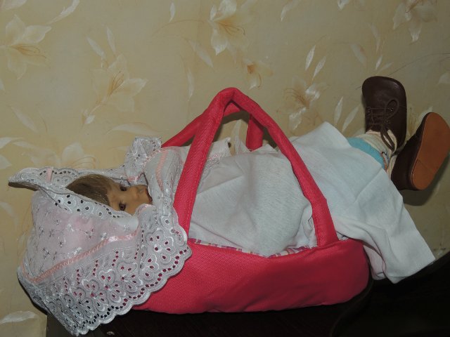 Сказка про Аиста. Куклы Bettine Klemm (фото 6)