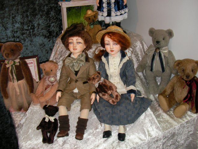 Киевская выставка кукол Модна лялька 7 2014 фотоотчёт