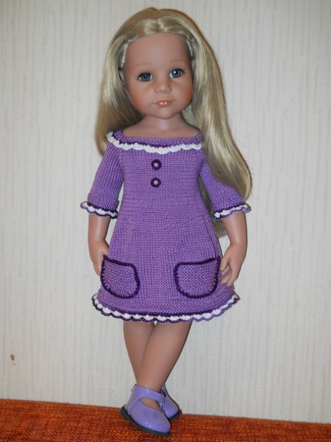 Вязание для кукол Gotz — Одежда и обувь для кукол своими руками: фото