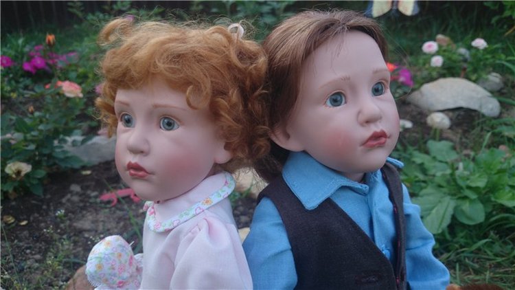 Карл и Каролина - брат и сестра от Беатрис Перини, Готц (фото 10)