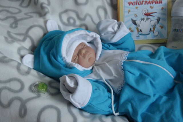 Жульенчик... Малыш реборн Виктории Вишни