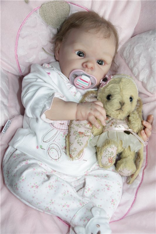 Джилл - любопытная малышка реборн | Бэйбики Джилл - любопытная малышка реборн (фото 2)