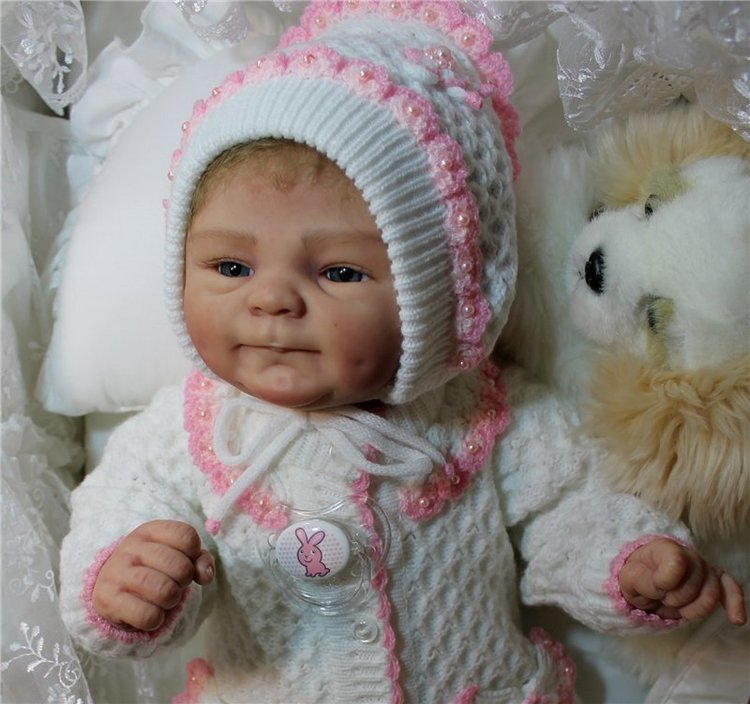 Кнопочка Кокошка. Кукла-реборн Иваховой Елены