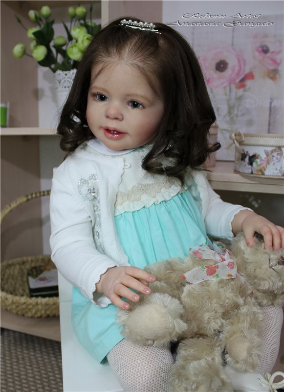 Миланочка!Кукла реборн Анастасии Гангало