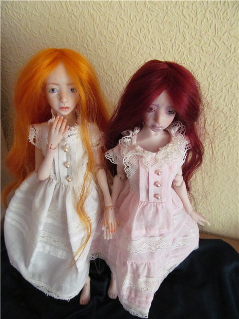 Ася и Мэри-Джейн - авторские куклы Татьяны Шишацкой (фото 7)