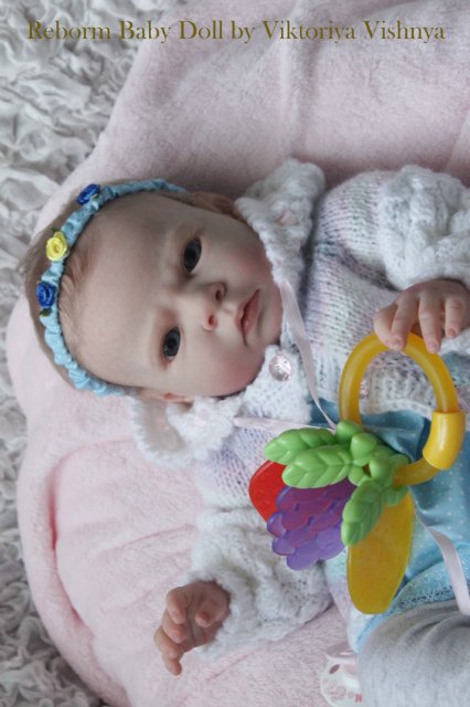 Летнее солнышко... Сабриночка. Куколка реборн Виктории Вишни