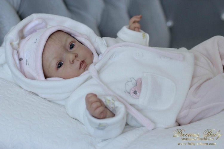 Маленькая капелька - Аделия! Кукла реборн Анастасии Бочковой