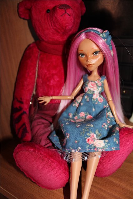 К Мальвине приехали сёстры. Ещё два ООАКа Monster high