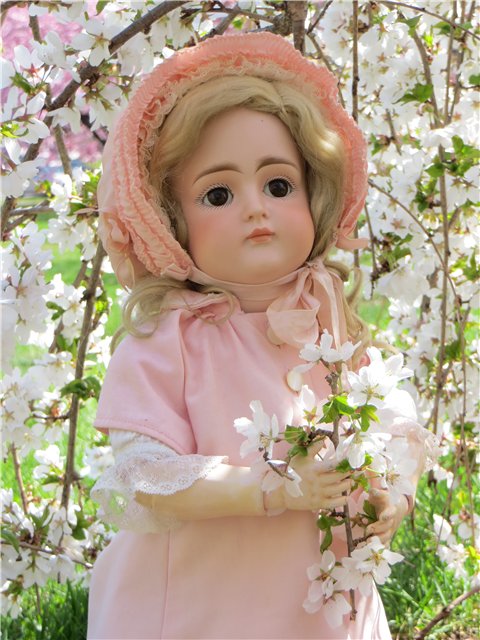 Kestner — Антикварные куклы Kestner (Кестнер) JDK: Хильда (фото 2)