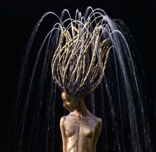 Фонтаны скульптора Malgorzata Chodakowska