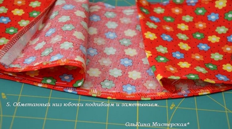 Как я шью платье Часть 2 — Одежда и обувь для кукол своими руками: фото (фото 9)