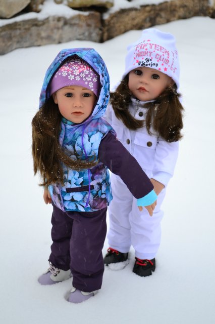 Зимние модницы | Бэйбики Зимние модницы — Одежда и обувь для кукол своими руками: фото