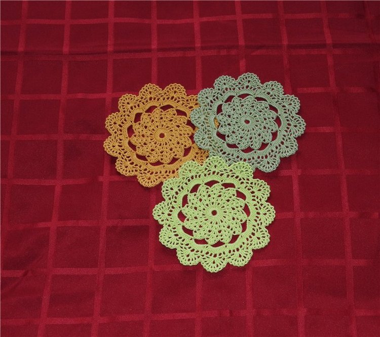 Вязание салфеток – это поистине верх мастерства владения крючком