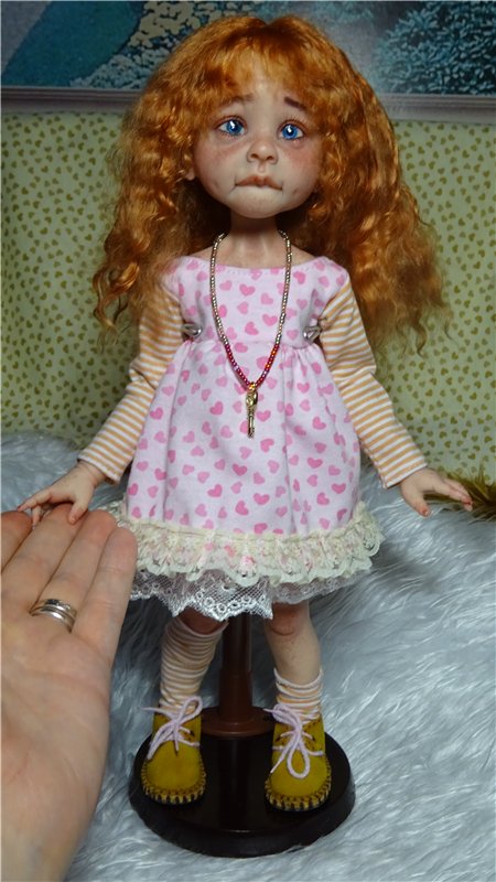 Клементина. Авторская кукла Кондрашовой Ирины