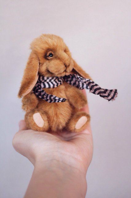 Сильвиан - кролик из леса. Авторские игрушки ручной работы Татьяны Матляк