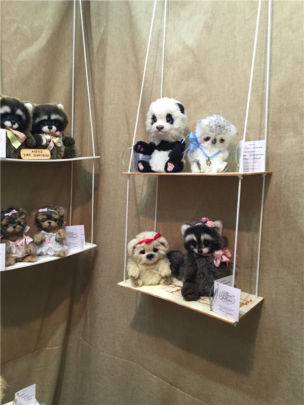 Я по выставке гуляла... Мишкаград 2016. Фотообзор