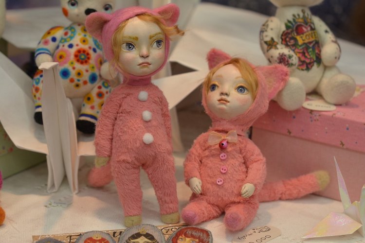 Выставка на Тишинке - стараясь не повторяться. Салон кукол 2016