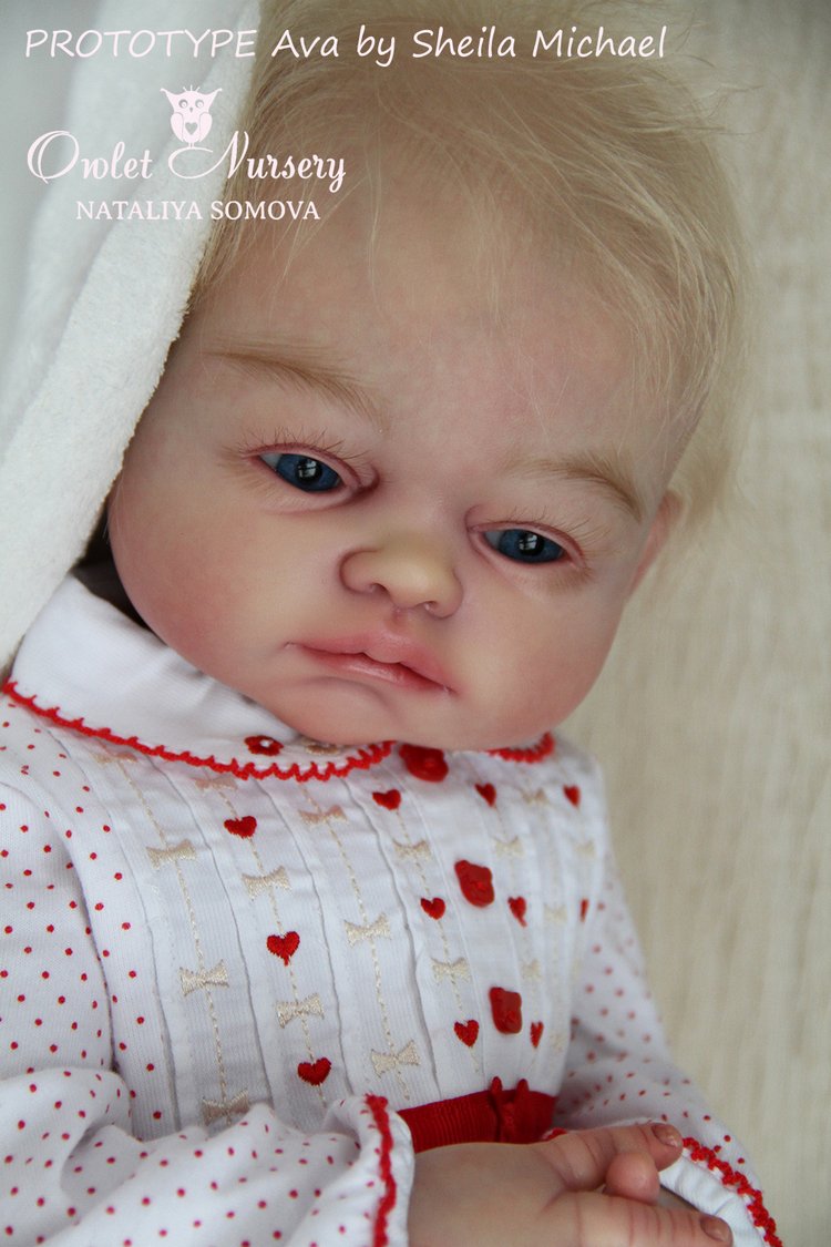 Сильвия - мой прототип Ava от скульптора Sheila Michael. Кукла реборн Наталии Сомовой