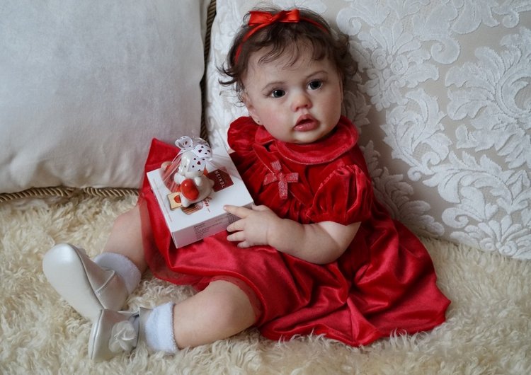 Я назвала ее Scarlett. Кукла реборн Наталии Коноваловой