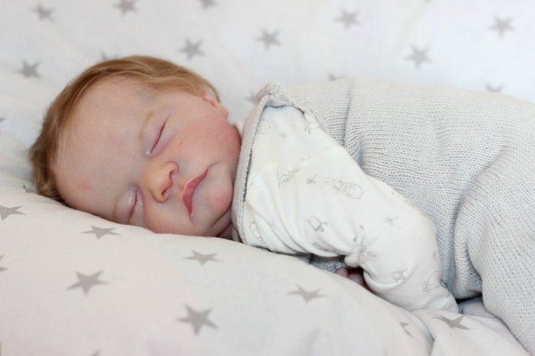 Мальчик-заичик, Левушка, кукла реборн Беспаловои Жанны